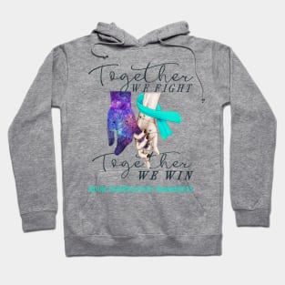 Addiction Recovery Awareness - TOGETHER WE FIGHT TOGETHER WE WIN Hoodie